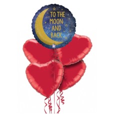To the Moon and Back Balloon Bouquet